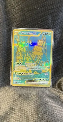 🍃✨ Wo-Chien ex #240/091 – Paldean Fates Ultra Rare Pokemon NM ✨🍃 - Image 1