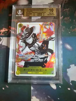 2024 ONE PIECE ULTRA DECK ST13-THE THREE BROTHERS #011 PORTGAS D. ACE BGs 10 JPN - Image 1