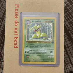 Pokemon TCG Victreebel Jungle Card 30/64 Unlimited Rare NM/LP Condition - Image 1