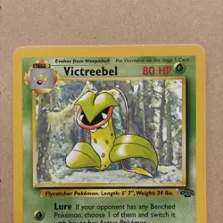 Pokemon TCG Victreebel Jungle Card 30/64 Unlimited Rare NM/LP Condition - Image 3