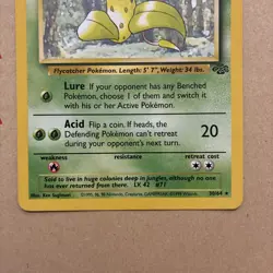 Pokemon TCG Victreebel Jungle Card 30/64 Unlimited Rare NM/LP Condition - Image 4