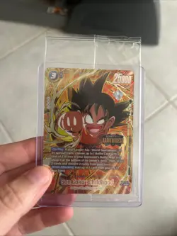 Son Goku Childhood Sb01 018 "WINNER" Dragon Ball Card Game TCG Sealed - Image 2