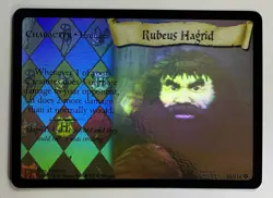 Harry Potter TCG Base Set Rubeus Hagrid FOIL Holo Card 18/116 WOTC Unplayed - Image 1