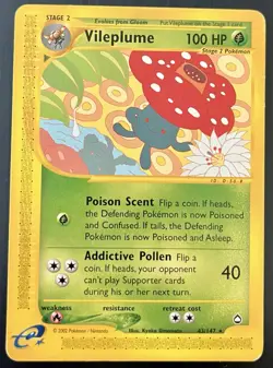 Pokemon TCG e-Reader 2002 Expedition/Aquapolis 6-Card Lot Alakazam + More - Image 3
