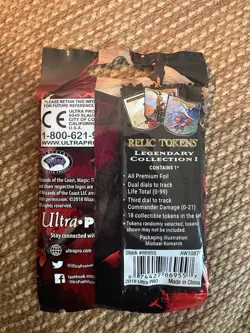 Magic The Gathering Relic Tokens Legendary Collection Single Pack Factory Sealed - Image 2