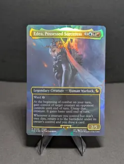 Edea, Possessed Sorceress #448 - Final Fantasy FIC - Borderless Rare MTG NM - Image 1