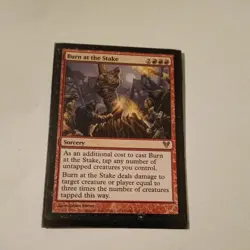 Burn at the Stake ~ Avacyn Restored MTG - Image 1