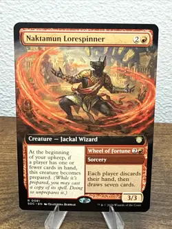 Naktamun Lorespinner (Extended Art) Commander: Secrets of Strixhaven Regular - Image 1