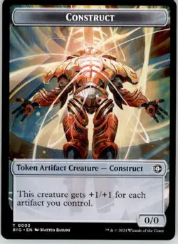 Construct Token - Outlaws of Thunder Junction: The Big Score - 3 - Normal NM - Image 1