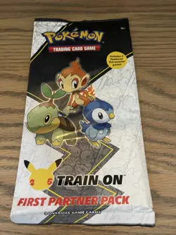 First Partner Pack Sinnoh Pokemon 25th Anniversary Sealed - Image 1