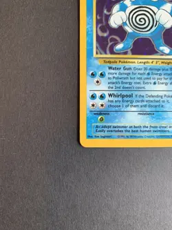 Pokemon Poliwrath 13/102 Holo Unlimited Base NM - Image 5