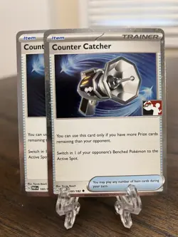 Counter Catcher 160/182 Play Pokemon Prize Pack Series Cards Cosmo Holo LP-NM X2 - Image 1