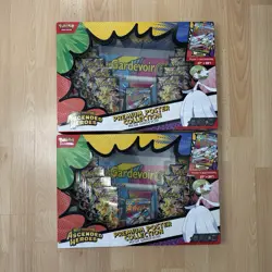 x2 Pokemon TCG Ascended Heroes Premium Poster Collection Mega Gardevoir - Image 1