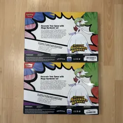 x2 Pokemon TCG Ascended Heroes Premium Poster Collection Mega Gardevoir - Image 2