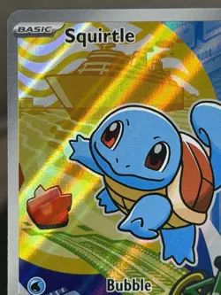 Pokemon Squirtle 039 First Partner Illustration Full Art Holo Promo - Image 3
