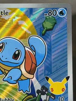 Pokemon Squirtle 039 First Partner Illustration Full Art Holo Promo - Image 4