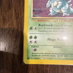 Pokemon TCG Nidoqueen Jungle 7/64 Holo Unlimited Holo Rare - LP - Image 4