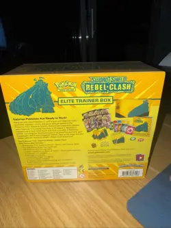 Pokemon TCG Sword & Shield Rebel Clash Elite Trainer Box Sealed - Image 4