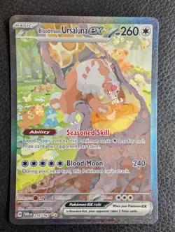 Bloodmoon Ursaluna ex - 216/167 Twilight Masquerade (Pokemon) Illustration Rare - Image 1