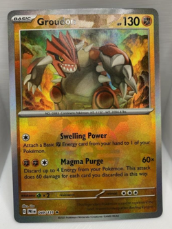Holofoil - Groudon (Poke Ball Pattern) - 049/131 - SV: Prismatic Evolutions NM/M - Image 1