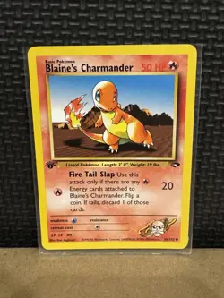 2000 Pokemon Gym Challenge - 1st Edition - Blaine’s Charmander 60/132 - Ungraded - Image 3