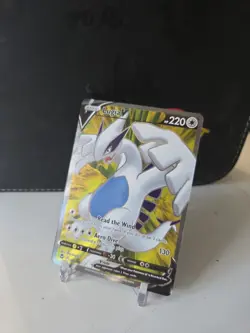 Lugia V (Full Art) 185/195 Ultra Rare SWSH12: Silver Tempest NM Pokemon - Image 1