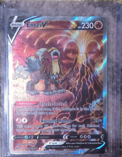 Pokemon Entei V Ultra Rare GG36/GG70 Crown Zenith Galarian Gallery Holo 230 HP - Image 1