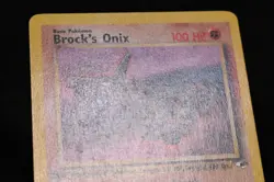 Brock's Onix 1st Edition 69/132 NM Gym Heroes Regular Pokemon TCG Near Mint - Image 2