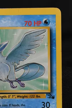 Articuno 1st Edition 17/62 MP Fossil Regular Rare Pokemon TCG - Image 3