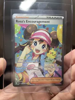 Rosa’s Encouragement SIR 123/088 - Pokemon Mega Evolution Perfect Order NM+ 🍭 - Image 2