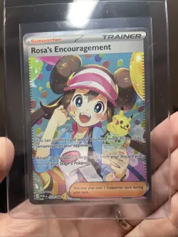 Rosa’s Encouragement SIR 123/088 - Pokemon Mega Evolution Perfect Order NM+ 🍭 - Image 3