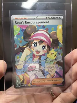 Rosa’s Encouragement SIR 123/088 - Pokemon Mega Evolution Perfect Order NM+ 🍭 - Image 4
