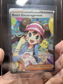 Rosa’s Encouragement SIR 123/088 - Pokemon Mega Evolution Perfect Order NM+ 🍭 - Image 5