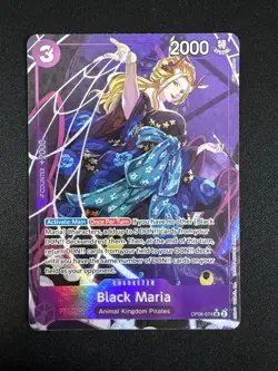 Black Maria ALTERNATE (OP08-074 SR) One Piece (ENGLISH) - Image 1