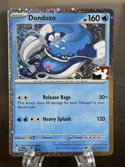 Dondozo 061/198 Prize Pack Series Cards Play! Pokemon Stamped Holo NM - Image 1