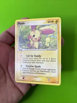 Plusle 44/107 EX Deoxys Pokemon Card LP - Image 3