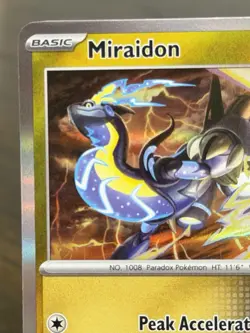 Miraidon - 092 (Prerelease) 092 Sv: Scarlet & Violet Promo Cards Holo - Image 2