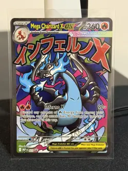 Mega Charizard X ex MEP023 | Black Star Promo | Pokemon Card - Image 1