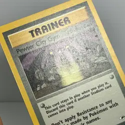 Pewter City Gym 115/132 - Uncommon - Gym Heroes WOTC - Pokemon Card - Free Post - Image 2