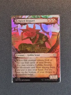 MTG Eclipsed Boggart - Showcase Foil - Lorwyn Eclipsed - ECL - NM+ - Image 1