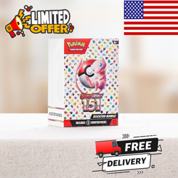 Pokemon TCG Scarlet and Violet 151 Booster Bundle- 290-85321 SEALED 820650853210 - Image 1