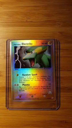 Reverse Holo - Team Magma vs Team Aqua - Electrike 27/95 - Near Mint - Image 1