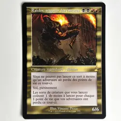RAKDOS, SEIGNEUR DES EMEUTES MTG RETRO RVR - CARTE MAGIC THE GATHERING FR NEUF - Image 1