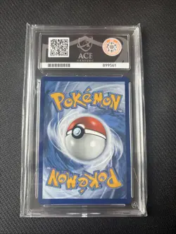 Pokemon Team Rockets Mewtwo EX 216 Black Star Promo Card ACE 10 PERFECT SUBGRADE - Image 2