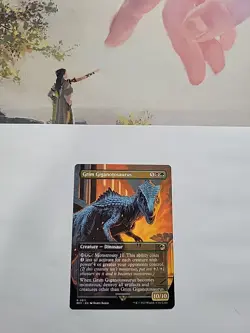 MTG - Grim Giganotosaurus (Borderless) REX Regular Rare #0011 - Image 2