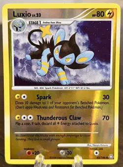 Luxio 62/146 Uncommon Legends Awakened Reverse Holo Pokemon TCG LP - Image 1