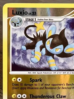 Luxio 62/146 Uncommon Legends Awakened Reverse Holo Pokemon TCG LP - Image 2