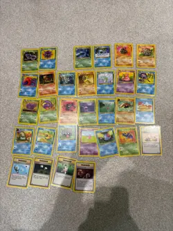 Pokemon TCG Fossil Set Bundle No Duplicates Near Complete C/UC WOTC No gastly - Image 1
