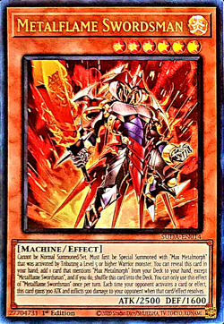 Yu-Gi-Oh! - Metalflame Swordsman SUDA-EN014 - Ultra Rare - Supreme D - NM/M - Image 1