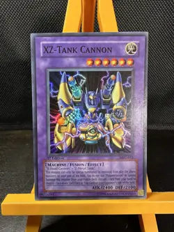 Konami XZ-Tank Cannon MFC-053 Super Rare 1st Edition Yu-Gi-Oh! TCG MP - Image 1
